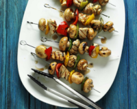 Marinated Mushroom Kebabs