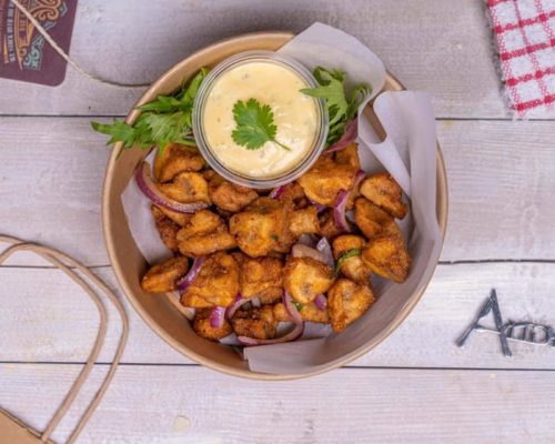 Andy's garlic mushrooms