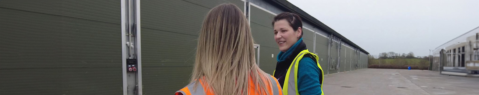 Monaghan Mushrooms - team working on site